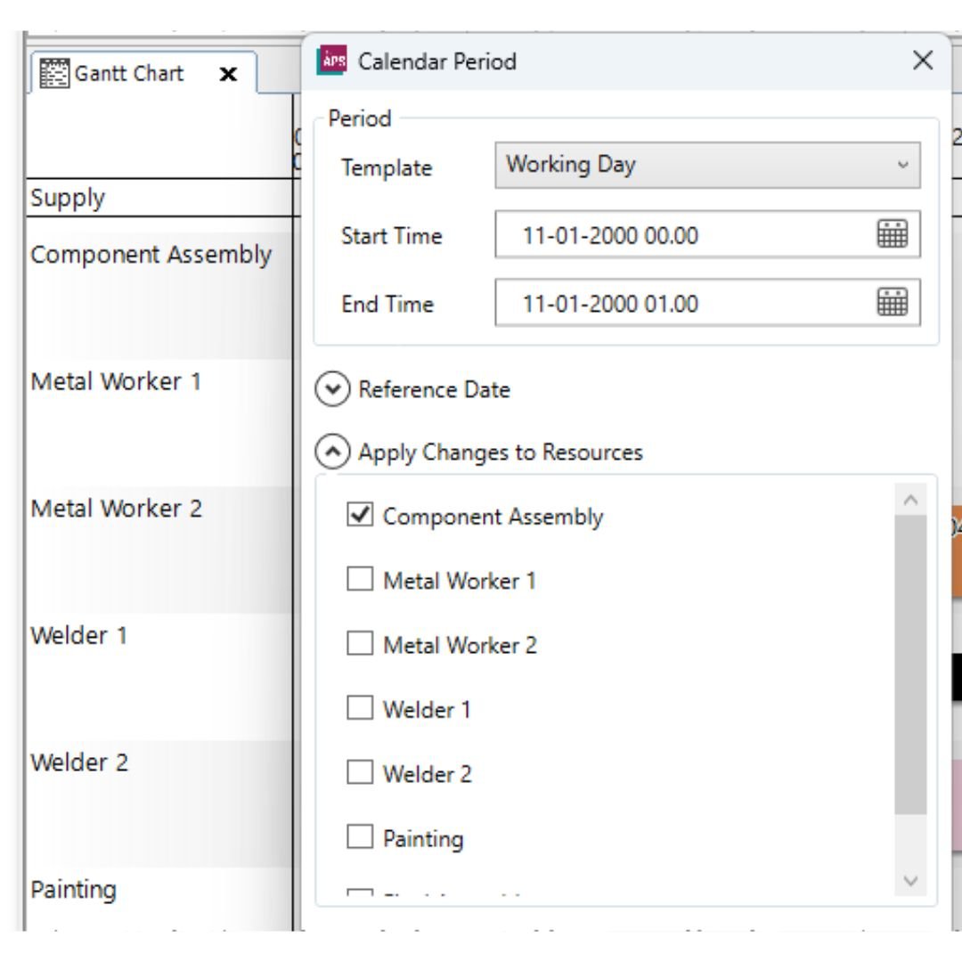 Clear Filter Option in APS 2504